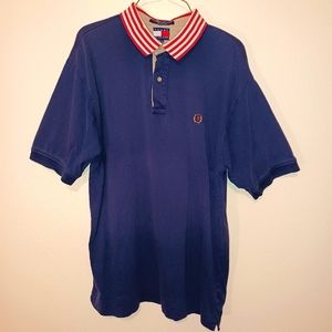 Vintage Tommy Hilfiger Polo Shirt with Crest Logo